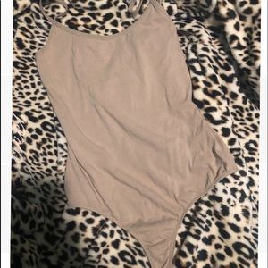 Tan Fashion Nova Bodysuit